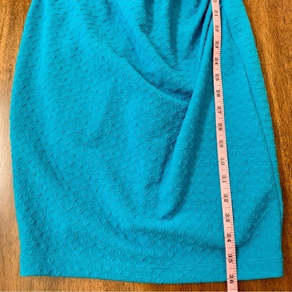 Bisou Bisou Michele Bohbot Bodycon Textured Y2K Dress 2 - Picture 13 of 15